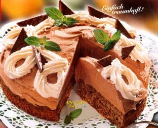Bild von After-Eight-Torte