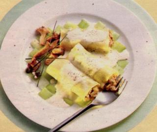 Bild von Cannelloni mit Pfifferlingen