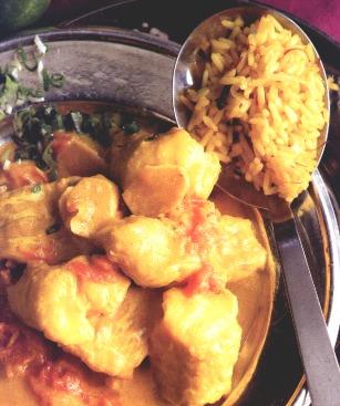Bild von Fisch-Curry