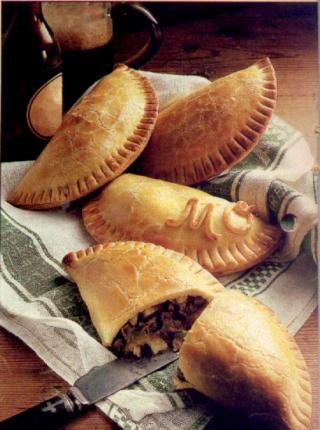 Bild von Pasties mit verschiedenen Füllungen