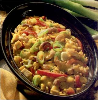 Bild von Reis-Tofu-Curry