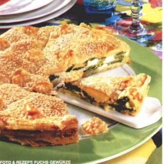 Bild von Spinatkuchen